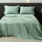 Long Staple Cotton Sateen Sheet Set with All Around Elastic