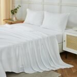 Double Brushed Microfiber Sheet Set with Deep Pocket Fitted Sheet