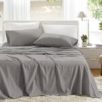 Breathable Cotton Sheet Set with Deep Elastic Pocket
