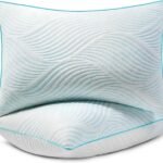 King Size Cooling Memory Foam Pillow Set with Adjustable Fill