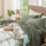 Washed Cotton Sheet Set with Linen Like Feel